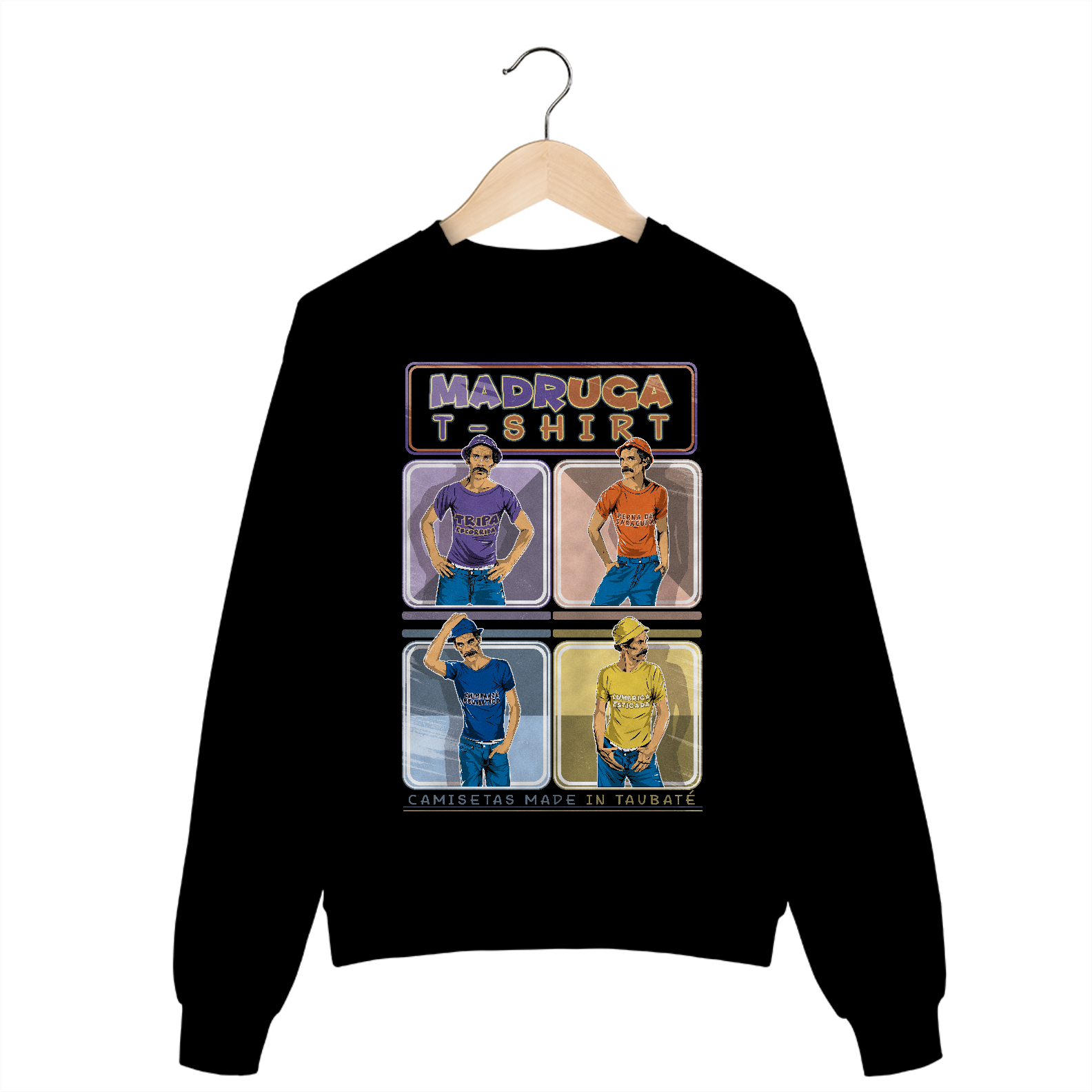 Nome do produto: Moletom Senhor Madruga Apelidos (Taubaté)