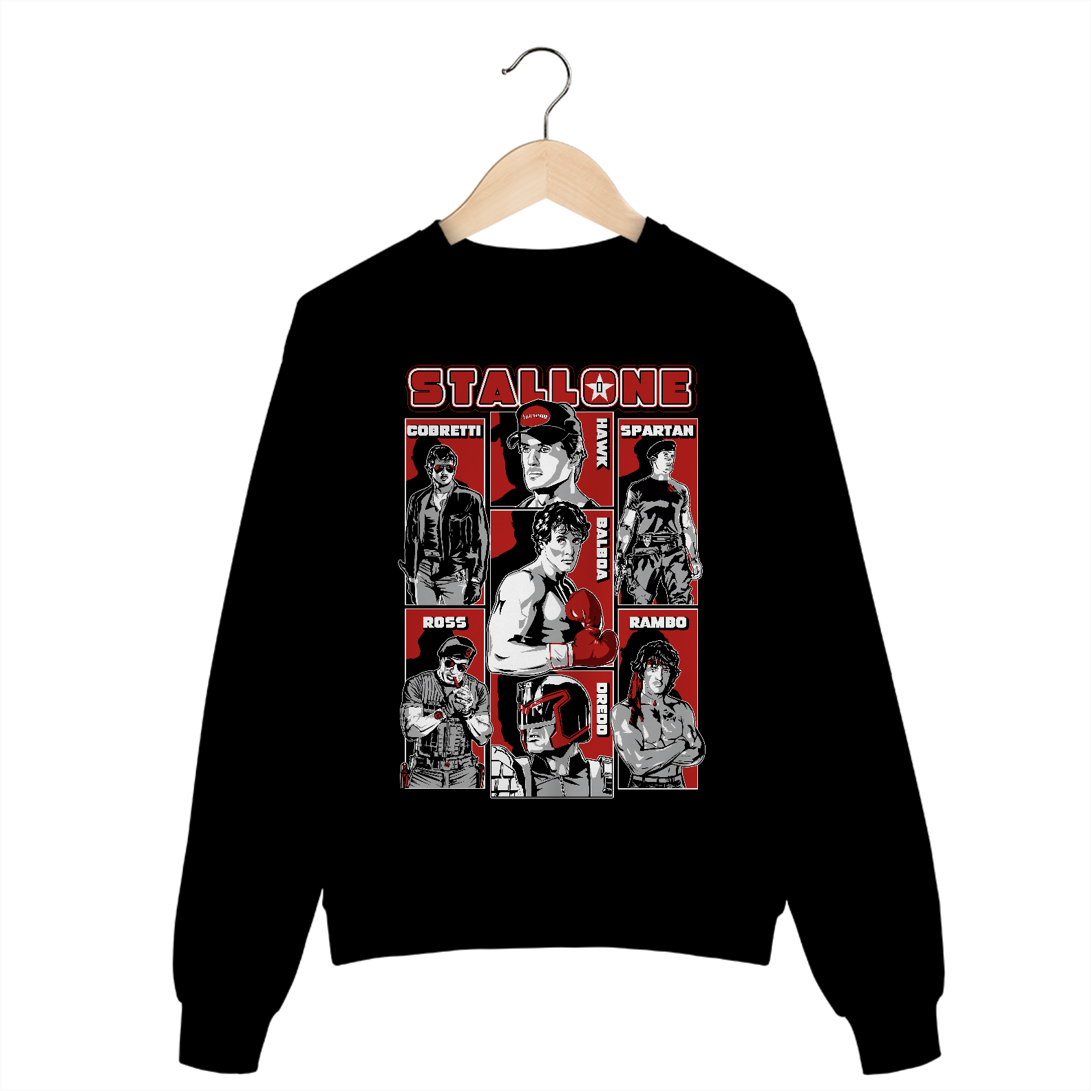 Nome do produto: Moletom Stallone Clássicos