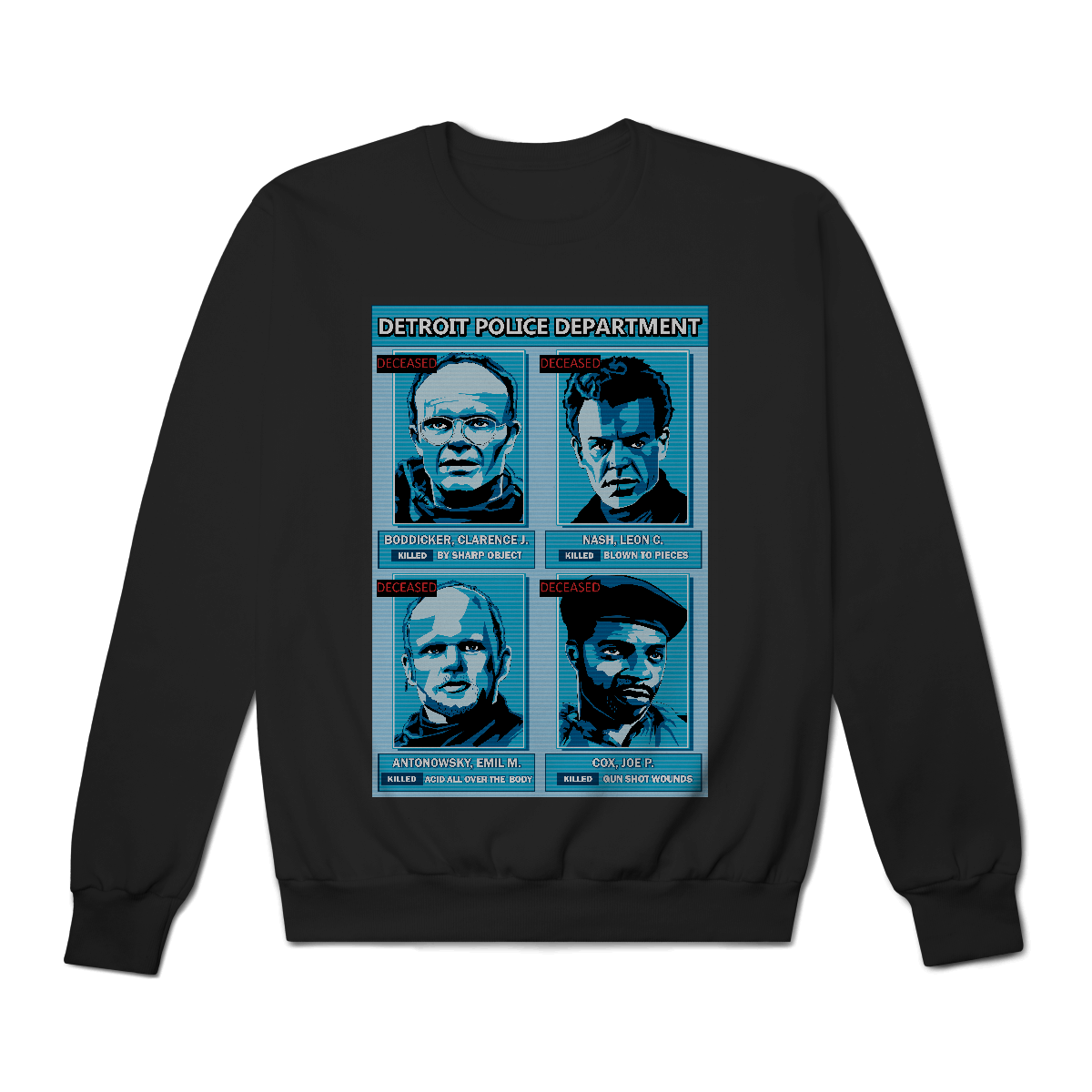 Nome do produto: Moletom Robocop Capangas