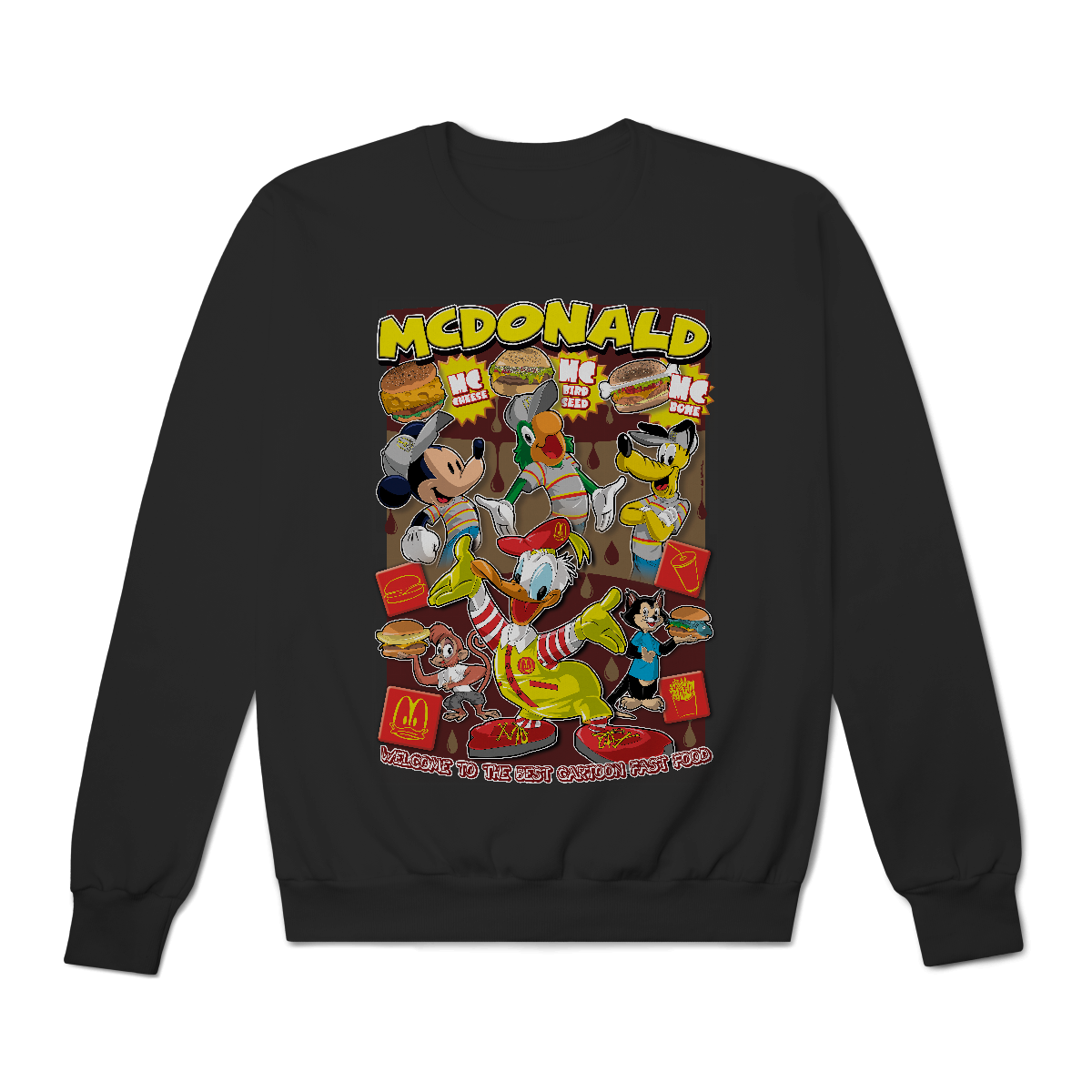 Nome do produto: Moletom Pato Donald (McDonald)