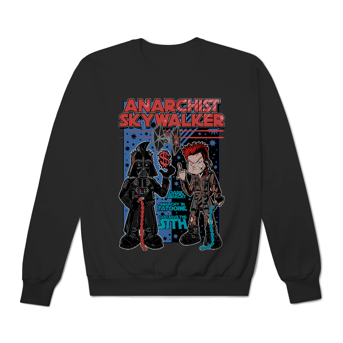 Nome do produto: Moletom Anakin Skywalker / Vader Punk