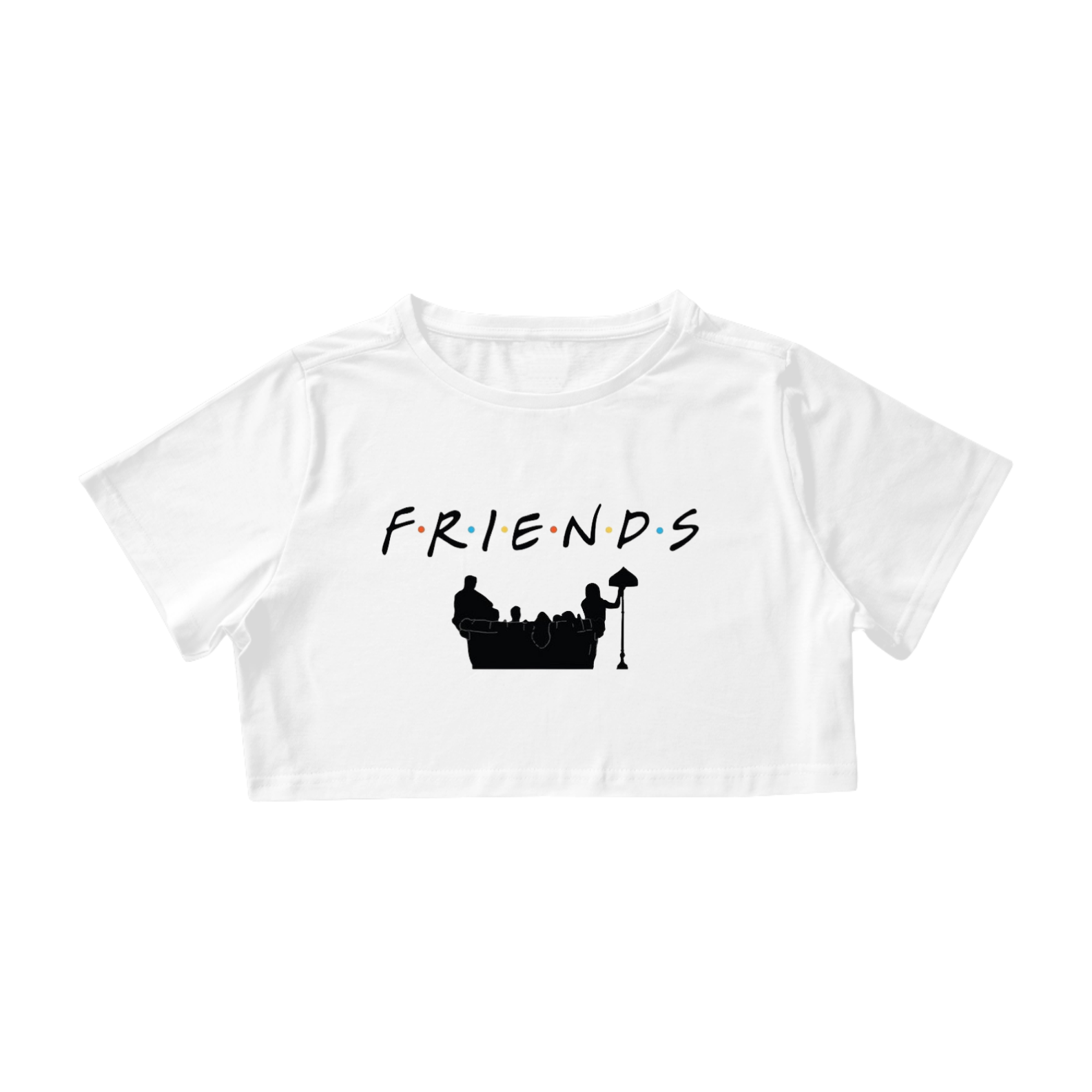 Nome do produto: Cropped Friends