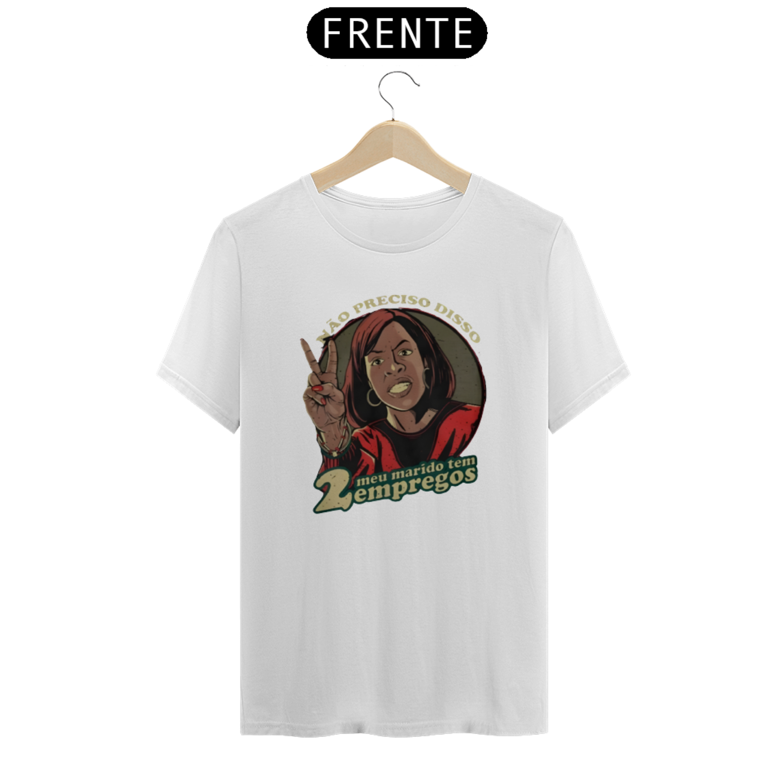 Nome do produto: Camiseta Classica - Todo Mundo Odeia o Chris (Rochelle)