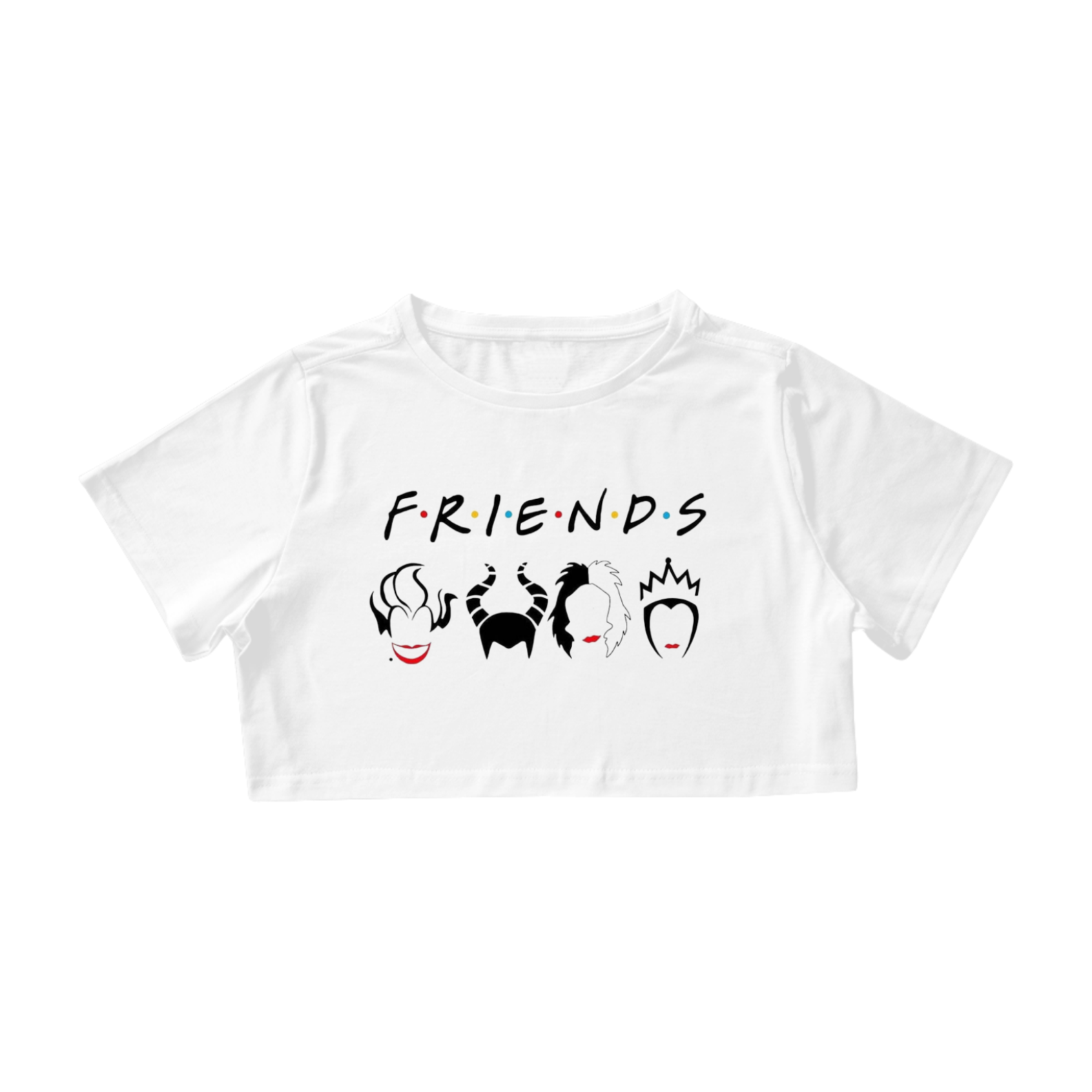 Nome do produto: Cropped Friends - Amigas do mal
