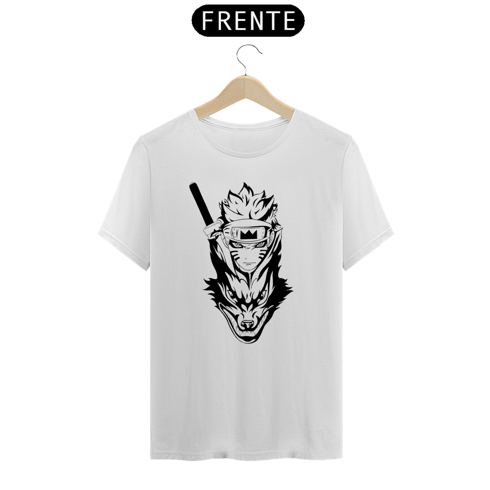 Nome do produto: Camiseta Classica Naruto - Sennin Kurama