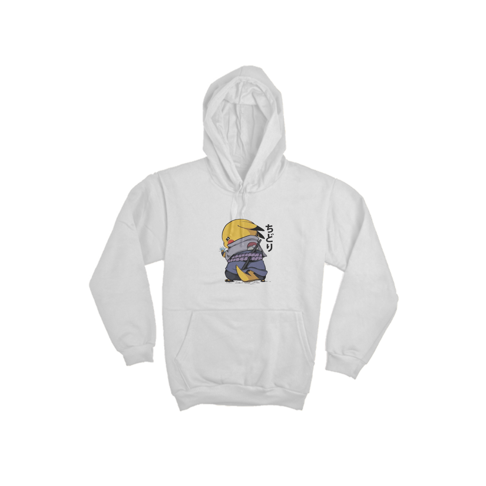 Nome do produto: Moletom Canguru Naruto - Sasuke / Pikachu