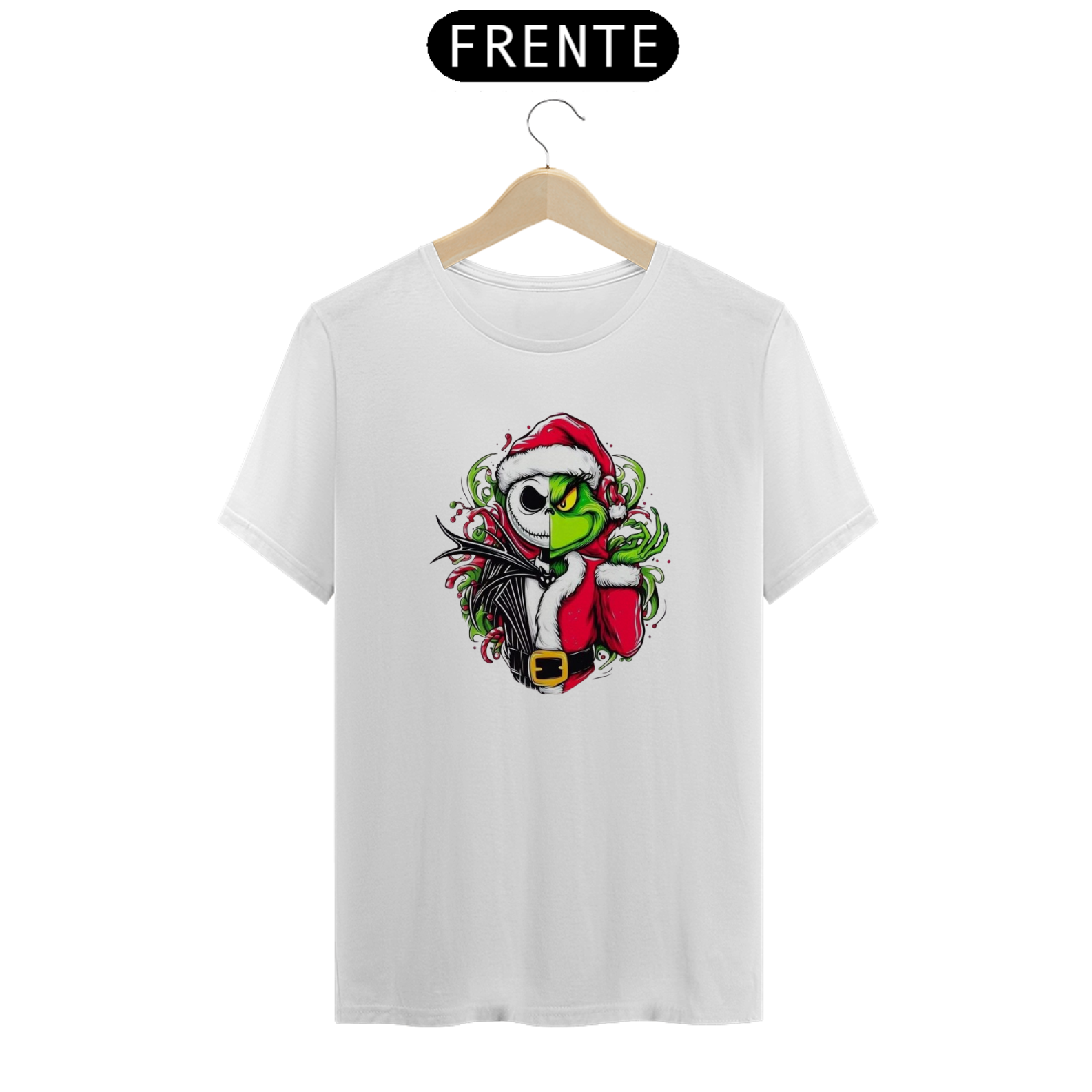 Nome do produto: Camiseta Classica Natal - Grinch Jack2