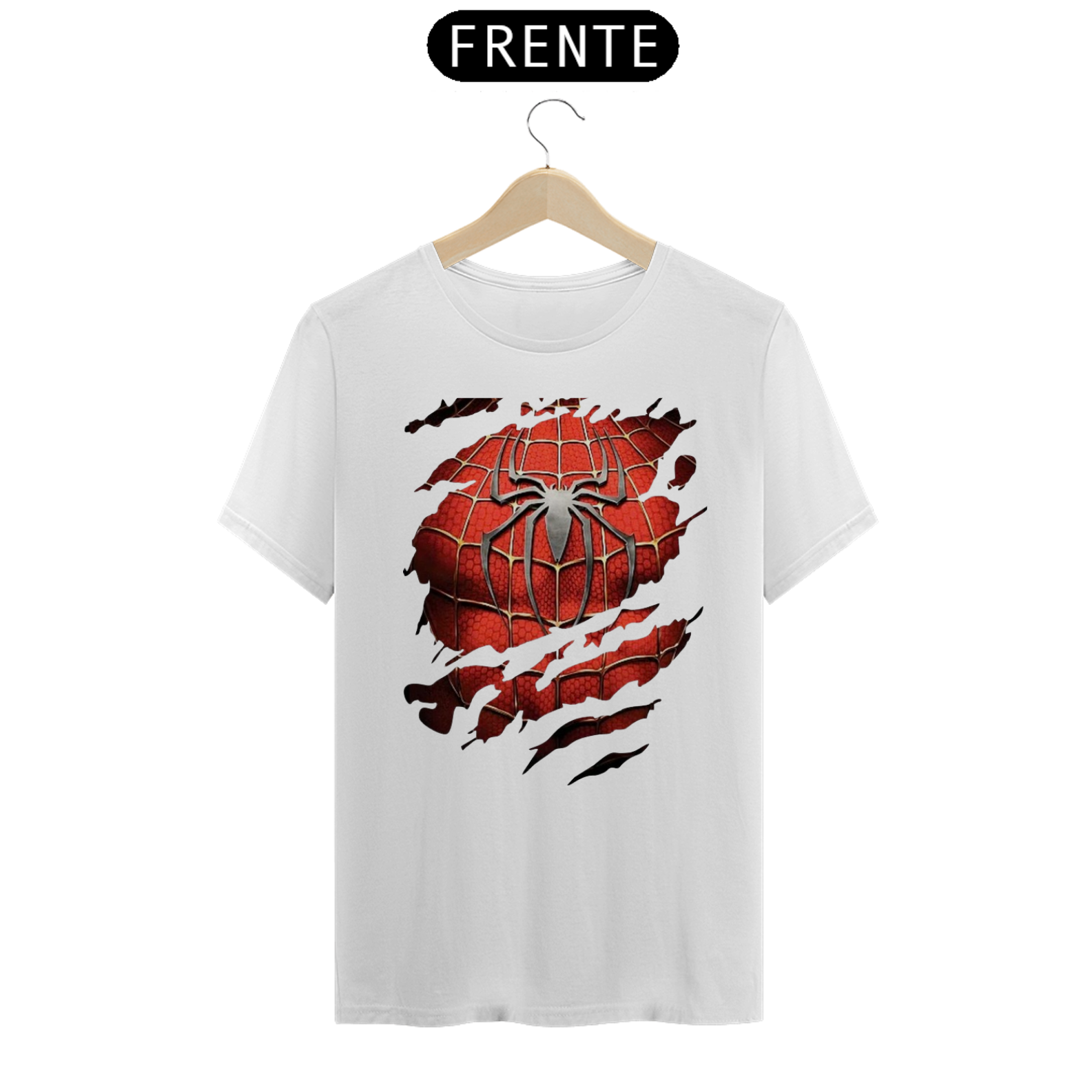 Nome do produto: Camiseta Classica Marvel - Homem Aranha