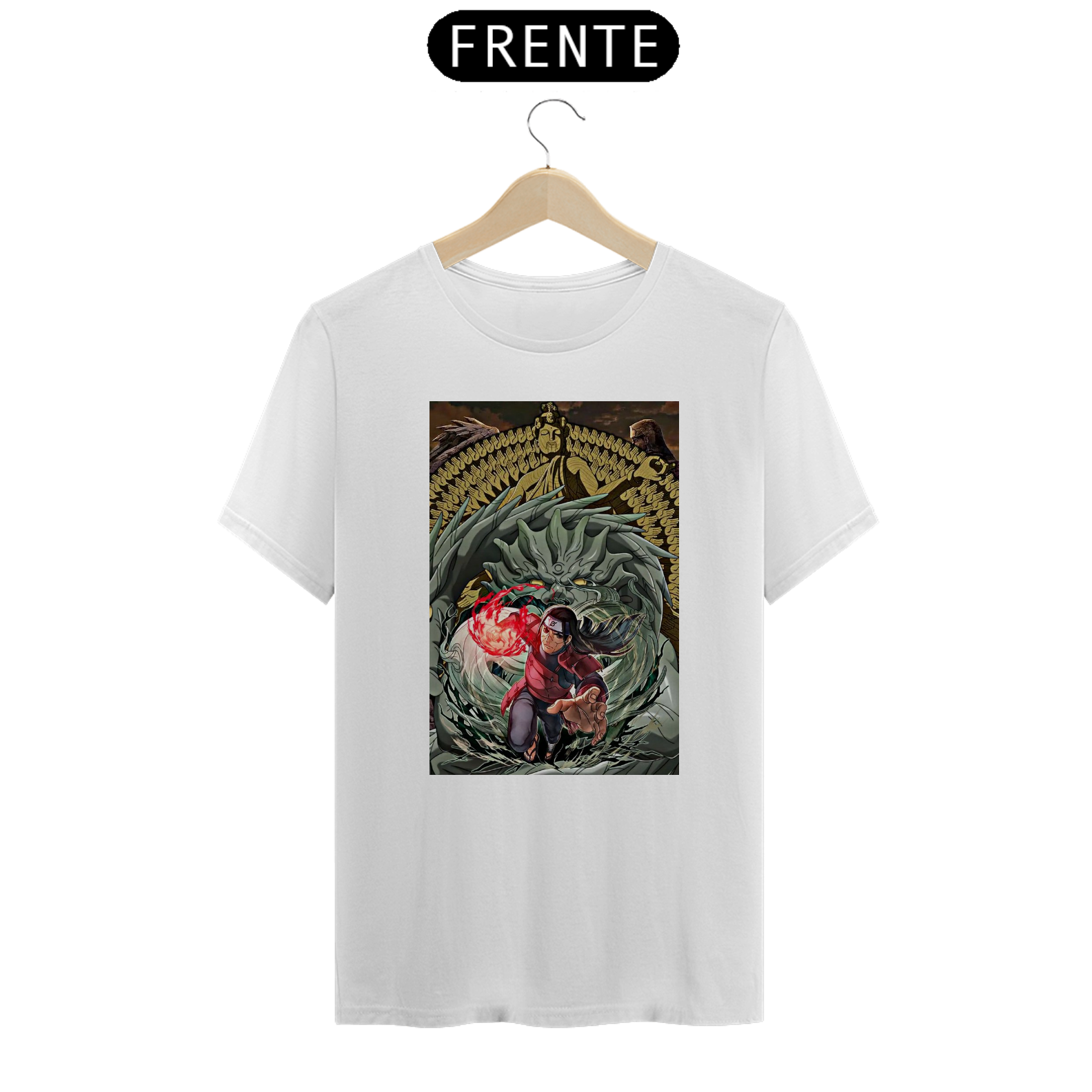 Nome do produto: Camiseta Classica Naruto - Primeiro Hokage