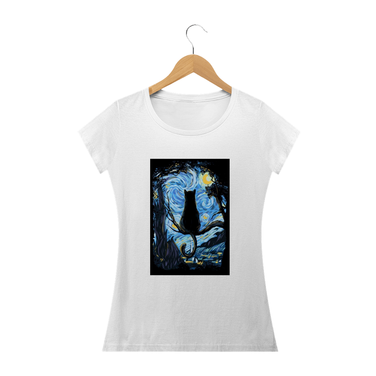 Nome do produto: Camiseta Feminina Cats - 2