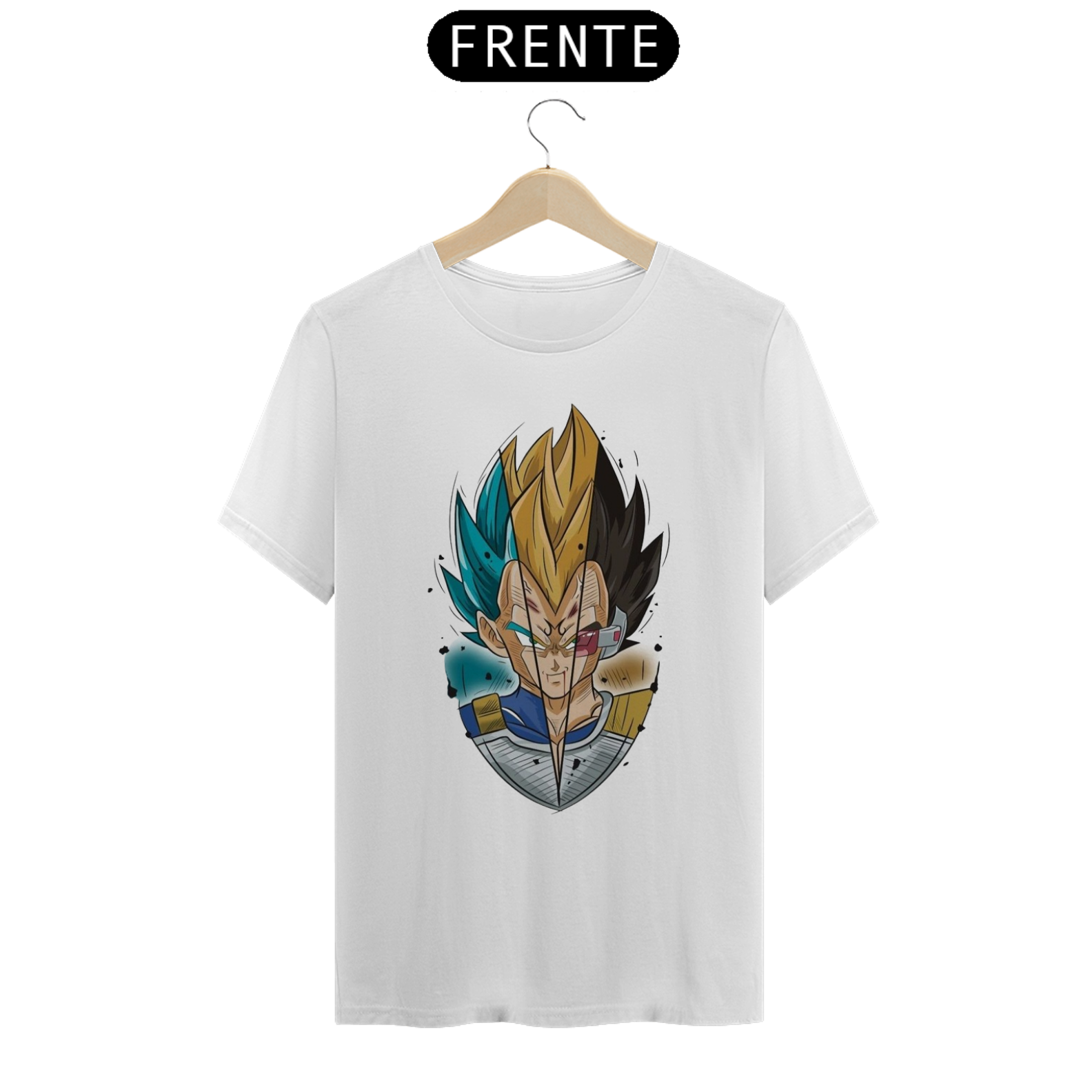Nome do produto: Camiseta Classica Dragon Ball - Vegeta