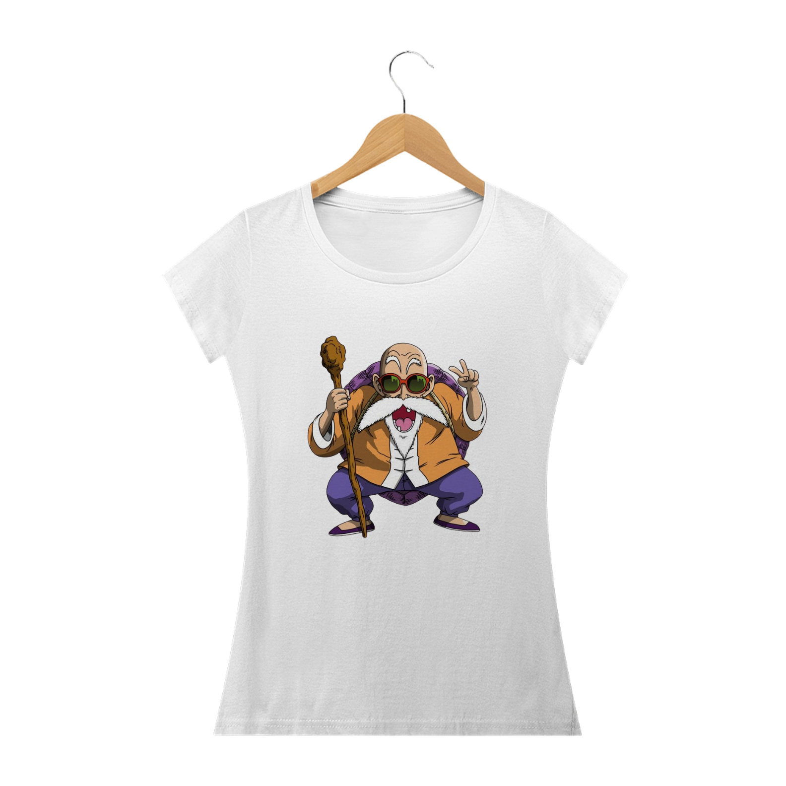 Nome do produto: Camiseta Feminina Dragon Ball - Fullet Tortuga