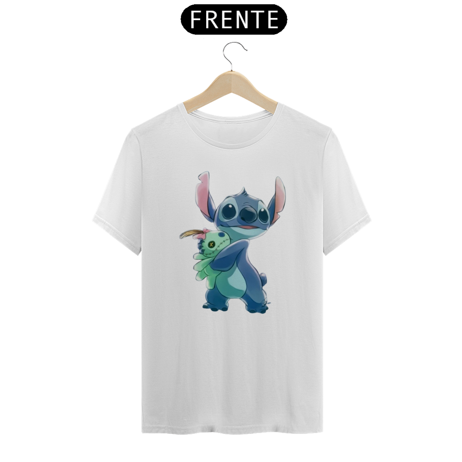 Nome do produto: Camiseta Classica Stitch - boneca
