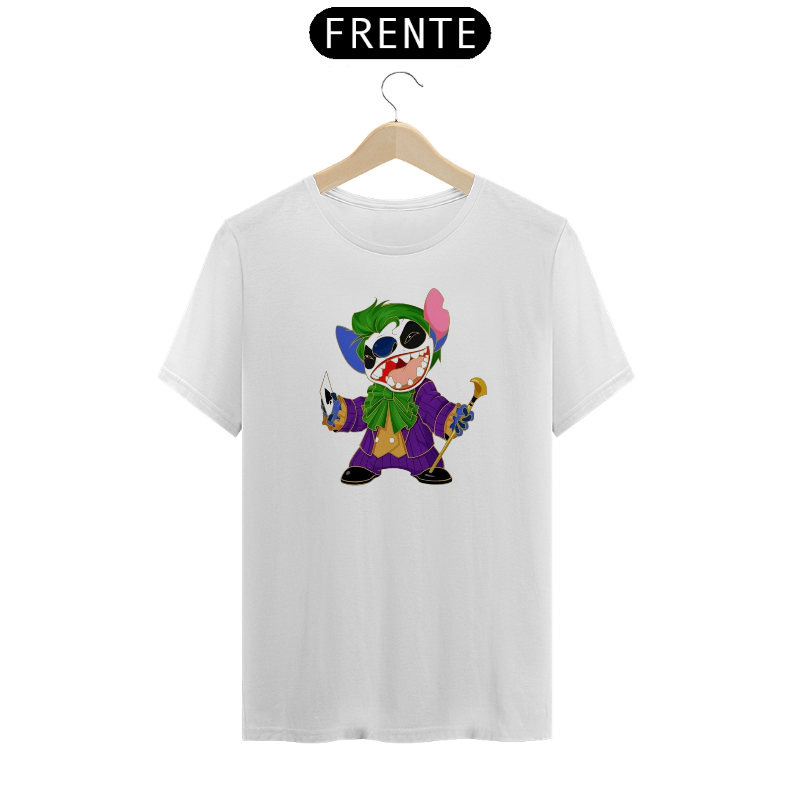 Nome do produto: Camiseta Classica Stitch - Coringa