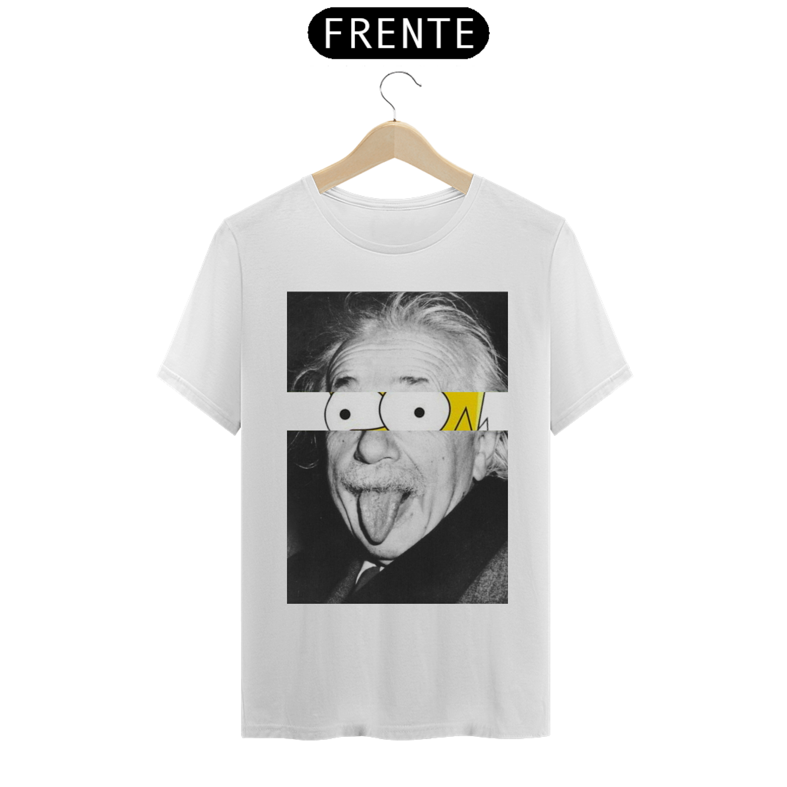 Nome do produto: Camiseta Classica Os Simpsons - Homer Einstein