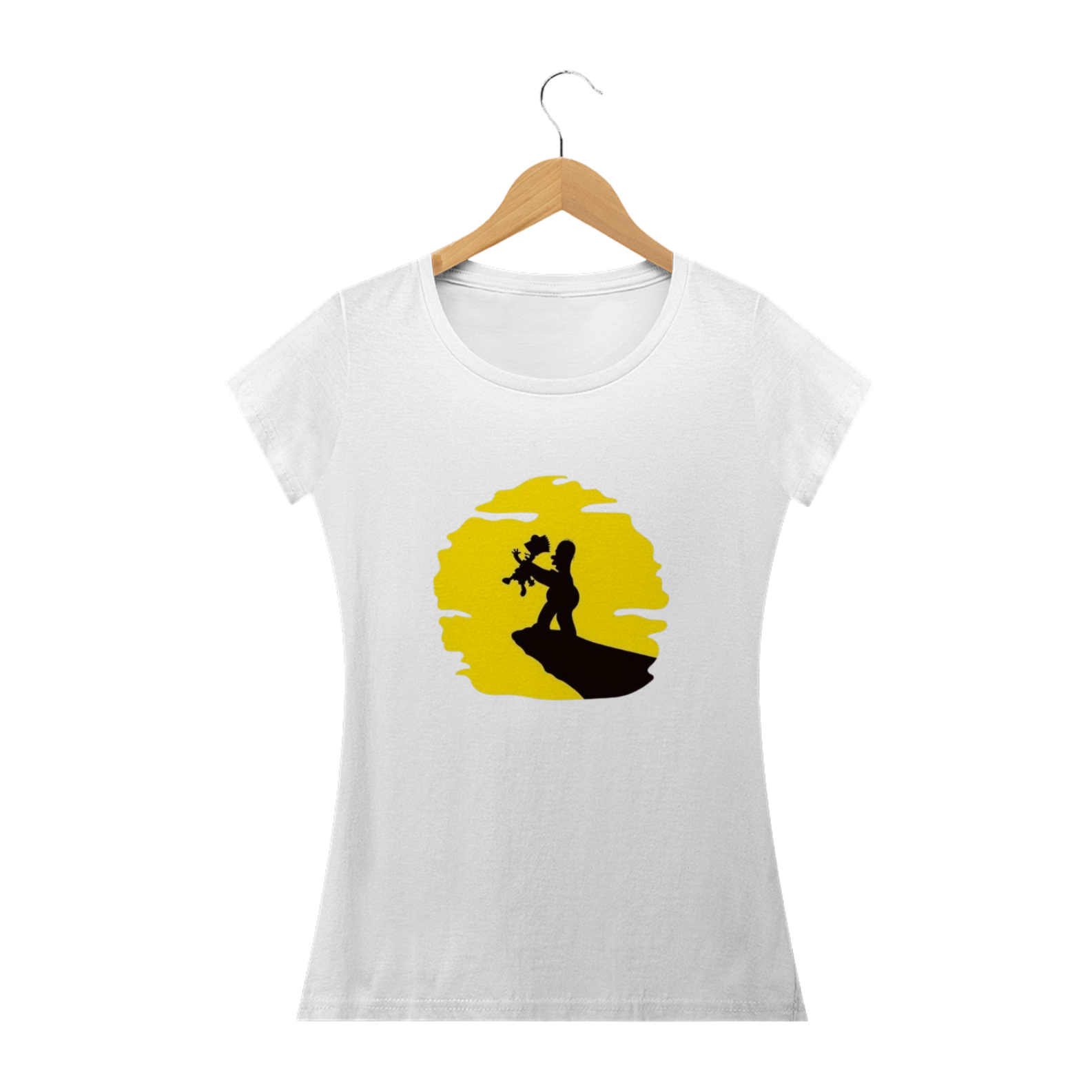 Nome do produto: Camiseta Feminina Os Simpsons - Rei Simpsons