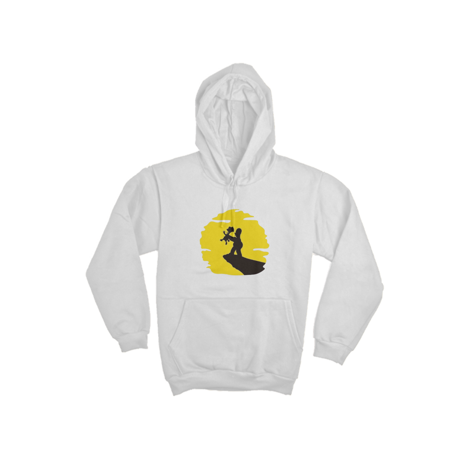 Nome do produto: Moletom Canguru Os Simpsons - Rei Simpsons