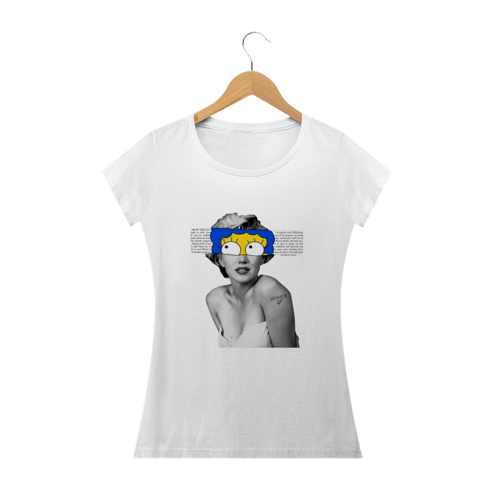 Nome do produto: Camiseta Classica Os Simpsons - Marge Monroe
