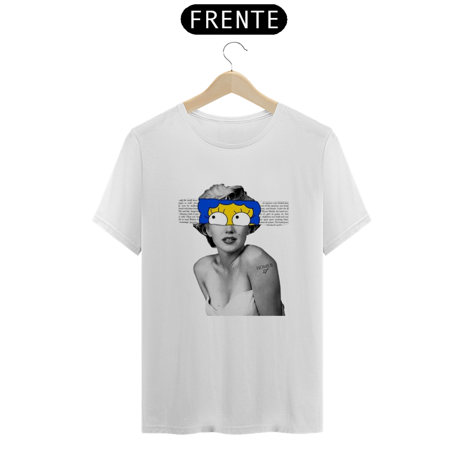 Nome do produto: Camiseta Classica Os Simpsons - Marge Monroe