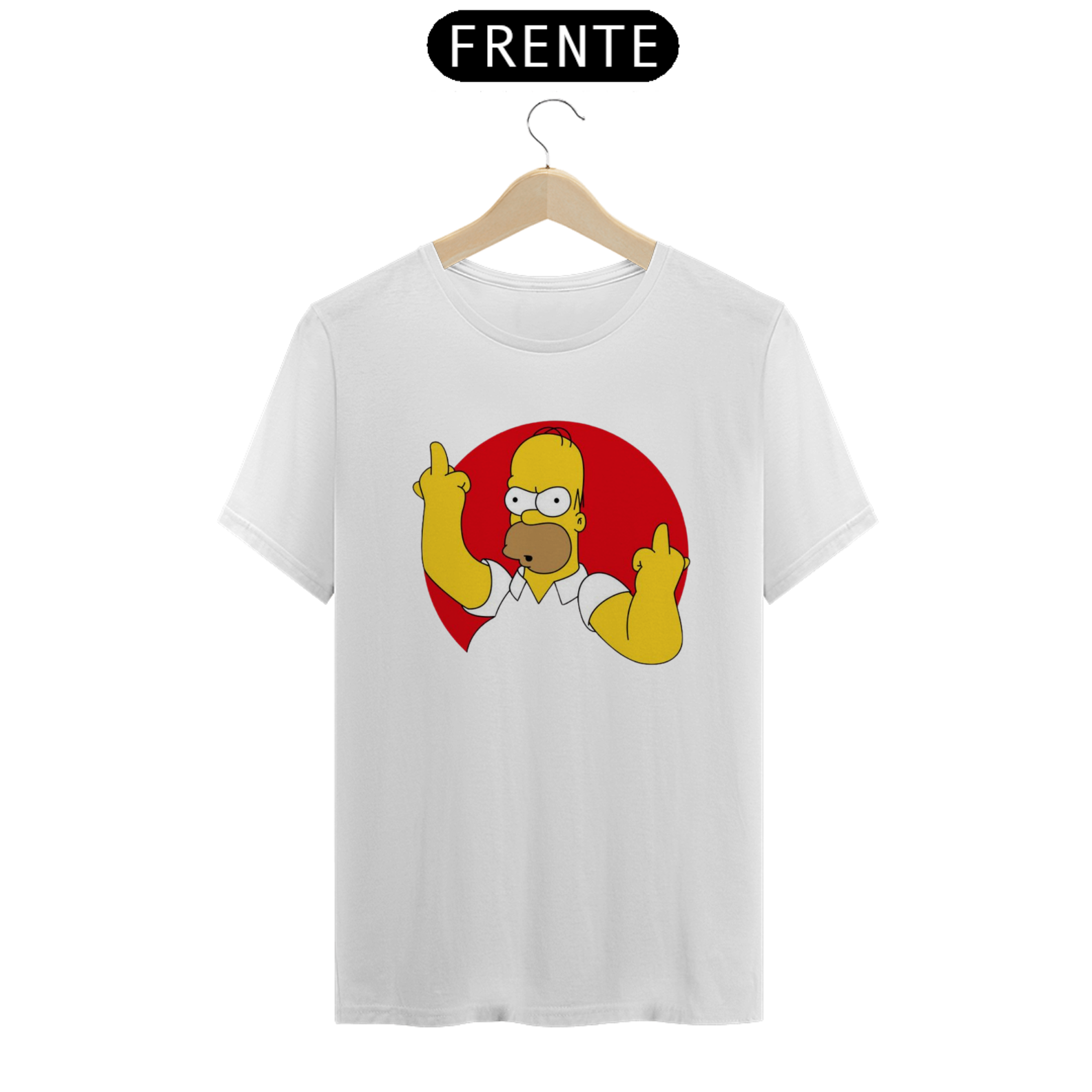 Nome do produto: Camiseta Classica Os Simpsons - Homer F#