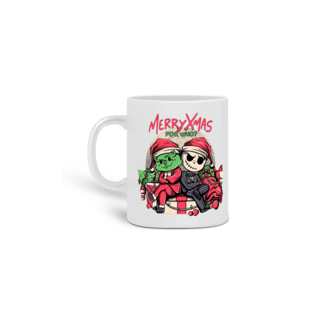 Nome do produto: Caneca Natal - Grinch Jack