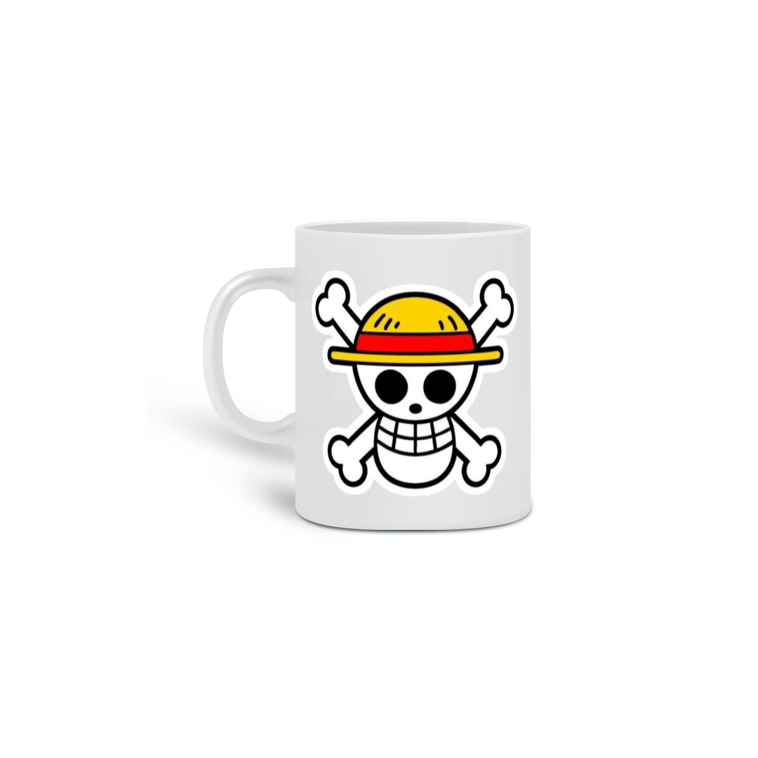 Nome do produto: Caneca One Piece - Caveira