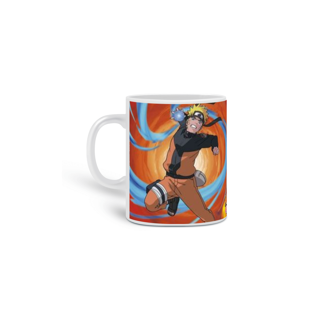 Nome do produto: Caneca Naruto - Naruto vs Sasuke