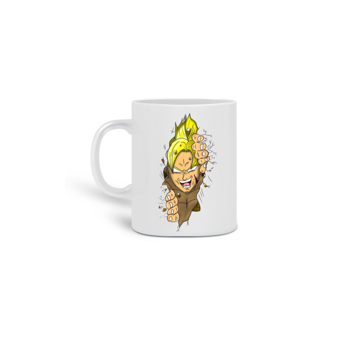 Nome do produto: Caneca Dragon Ball - Goku / Majin Boo