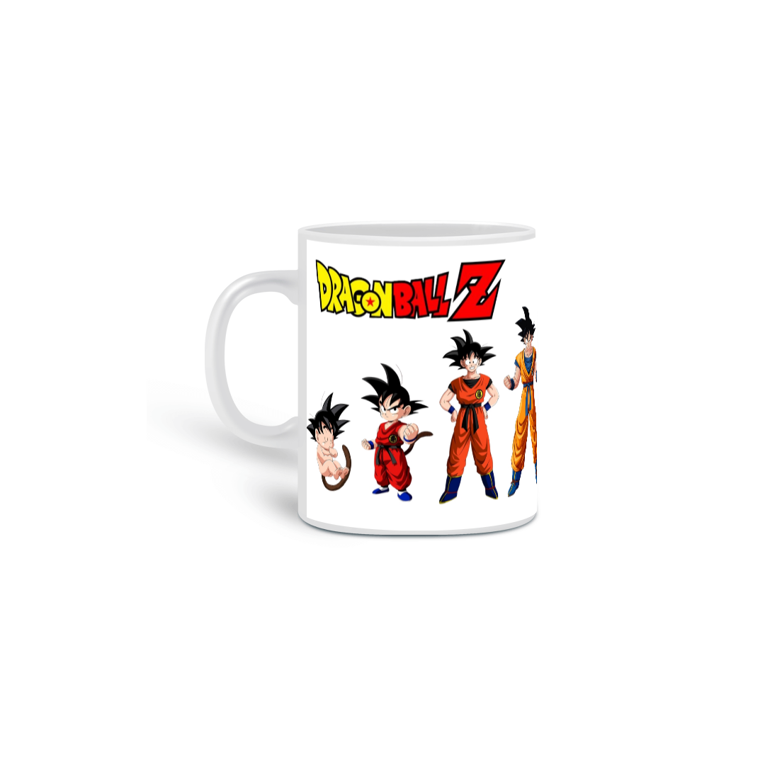 Nome do produto: Caneca Dragon Ball - Super Saiyajin