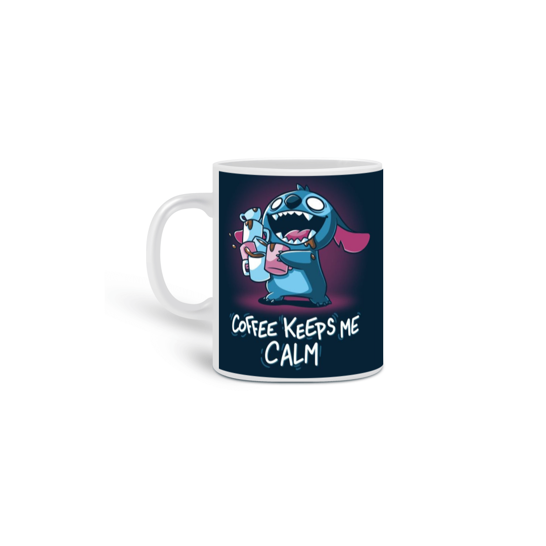 Nome do produto: Caneca Stitch - Café