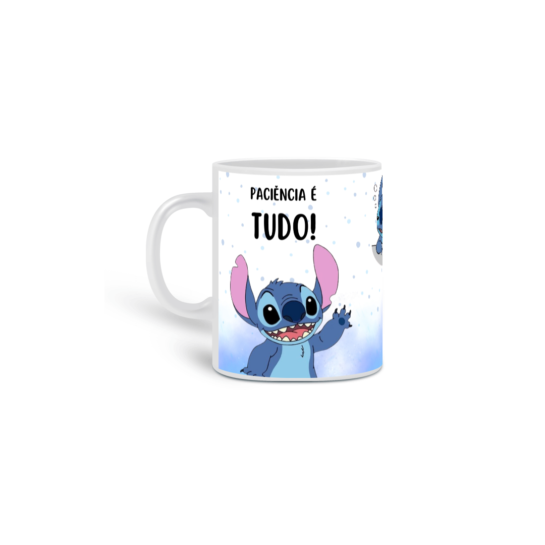 Nome do produto: Caneca Stitch - Paciência