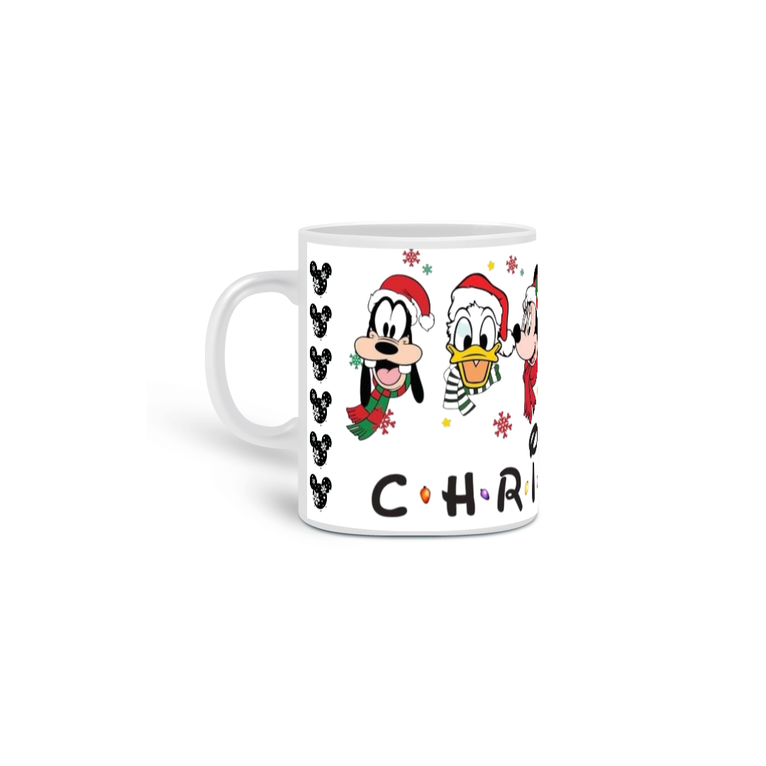 Nome do produto: Caneca Natal - Disney 