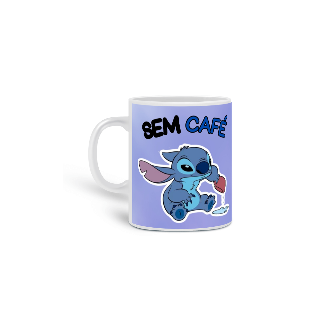Nome do produto: Caneca Stitch - Café