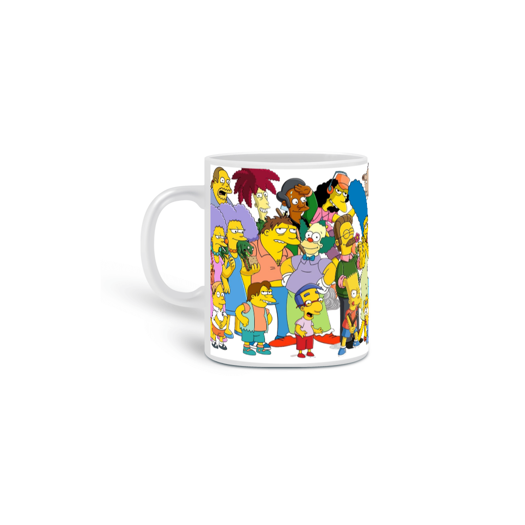 Nome do produto: Caneca Os Simpsons - Personagens