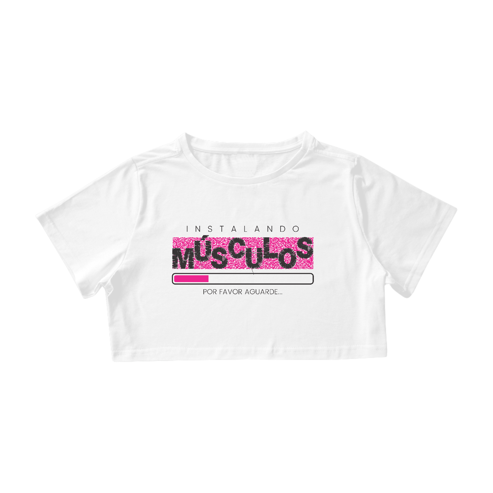 Nome do produto: Cropped Instalando Músculos