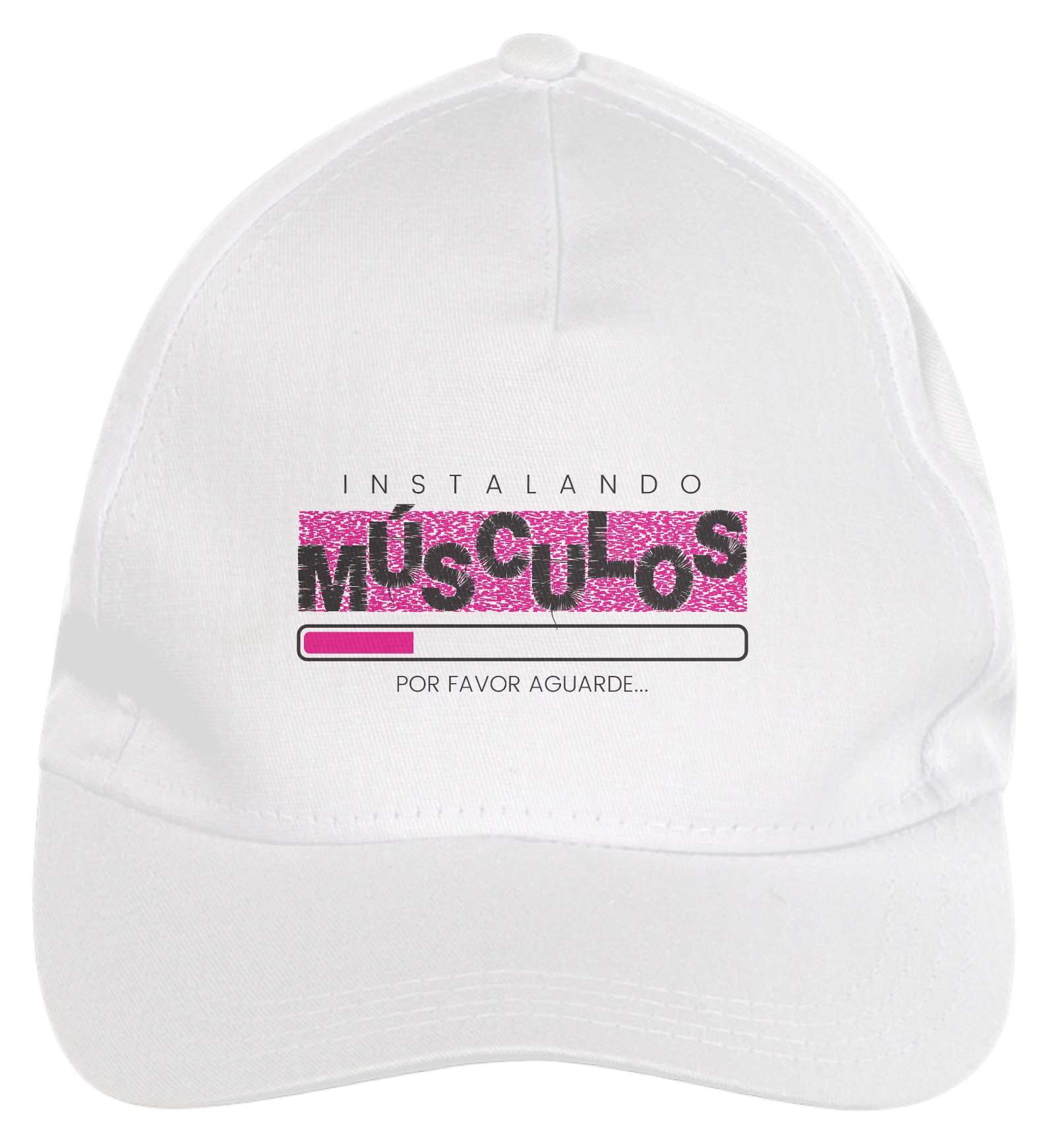 Nome do produto: Boné de Brim - Instalando Músculos