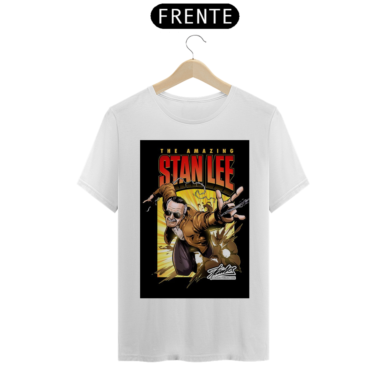 Nome do produto: Camiseta Stan Lee