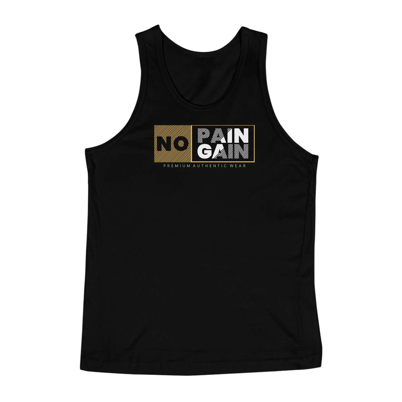 Nome do produto: Regata - No Pain No Gain