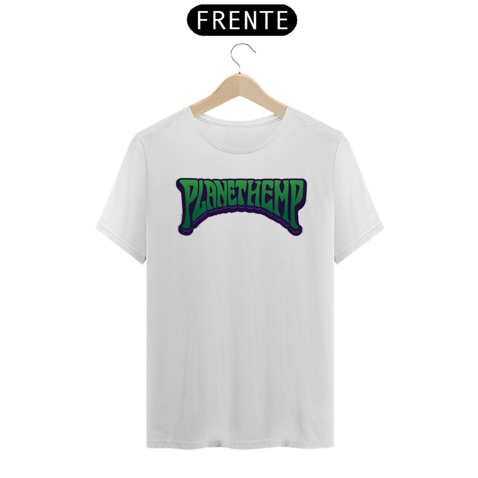 Nome do produto: T-SHIRT PLANET HEMP LOGO