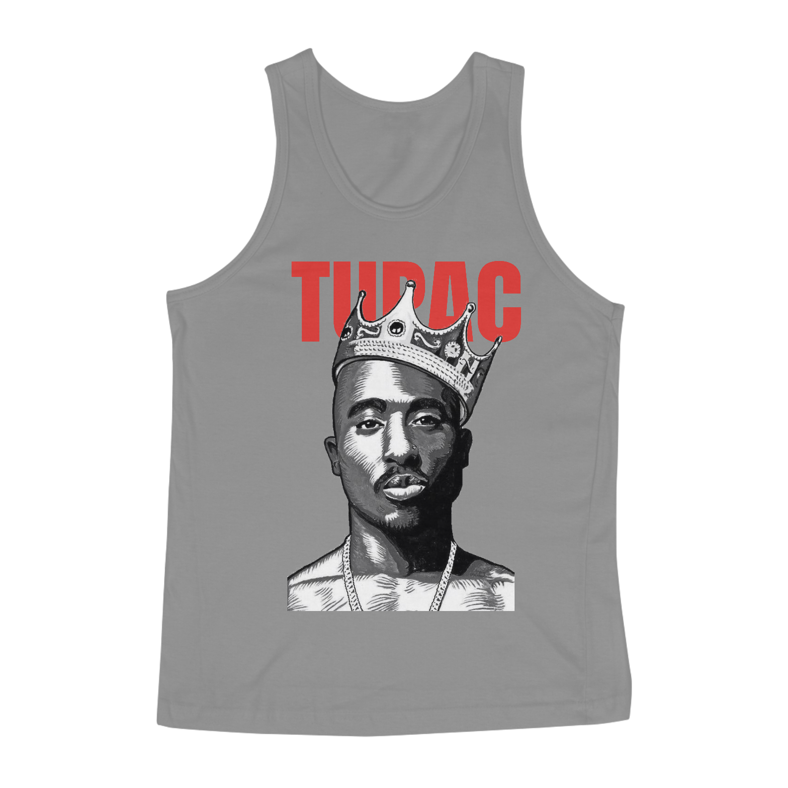 Nome do produto: REGATA TUPAC COROA