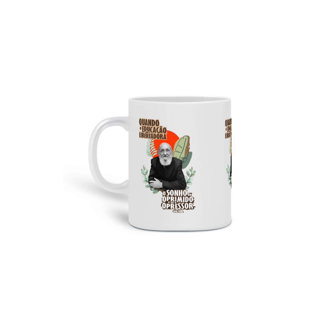 Nome do produto: CANECA PAULO FREIRE