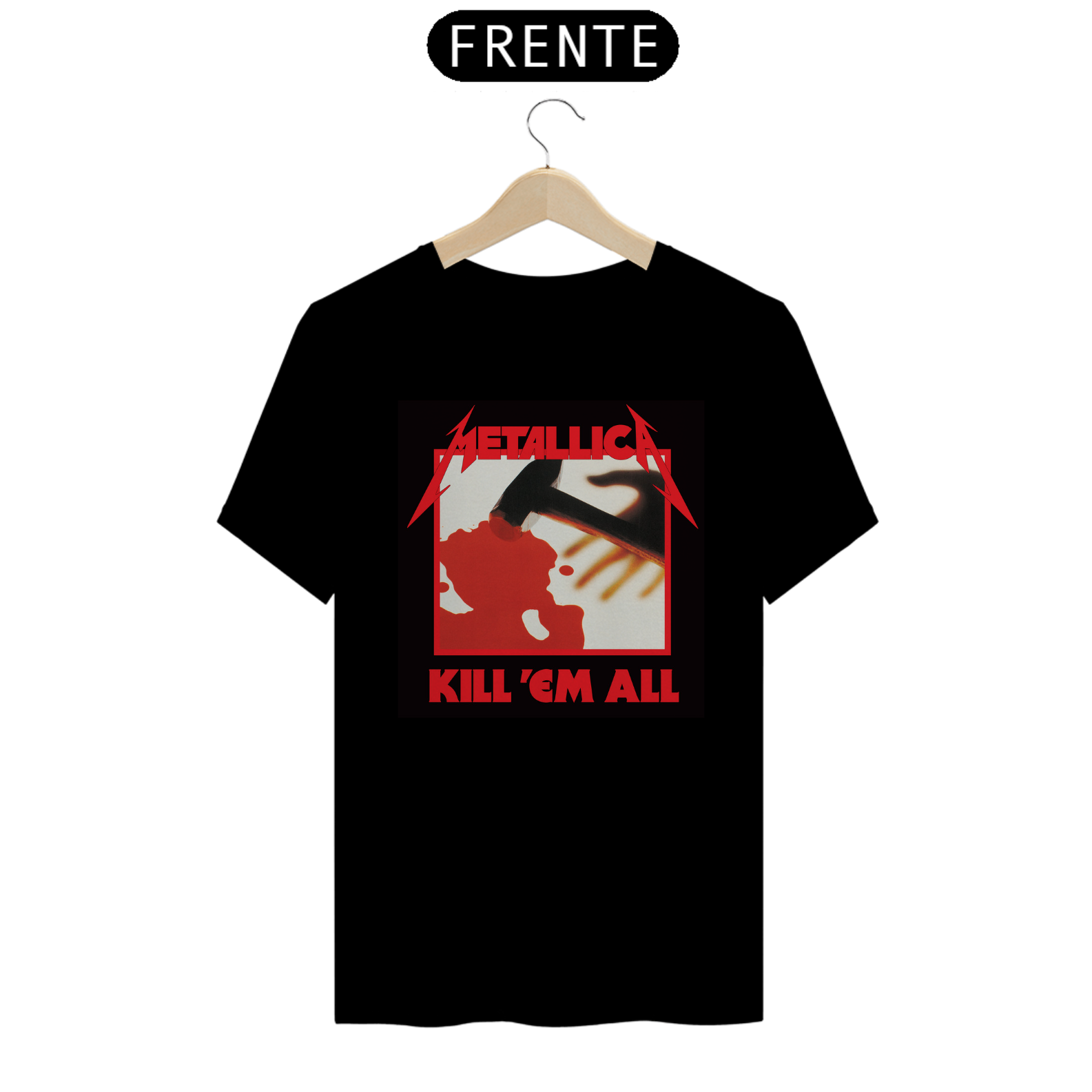 Nome do produto: T-SHIRT METALLICA KILL 