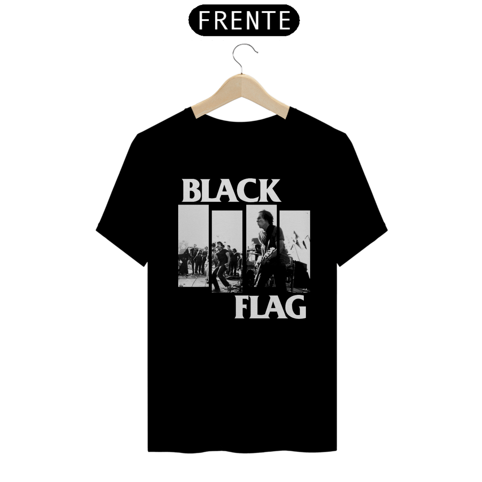 Nome do produto: T-SHIRT BLACK FLAG