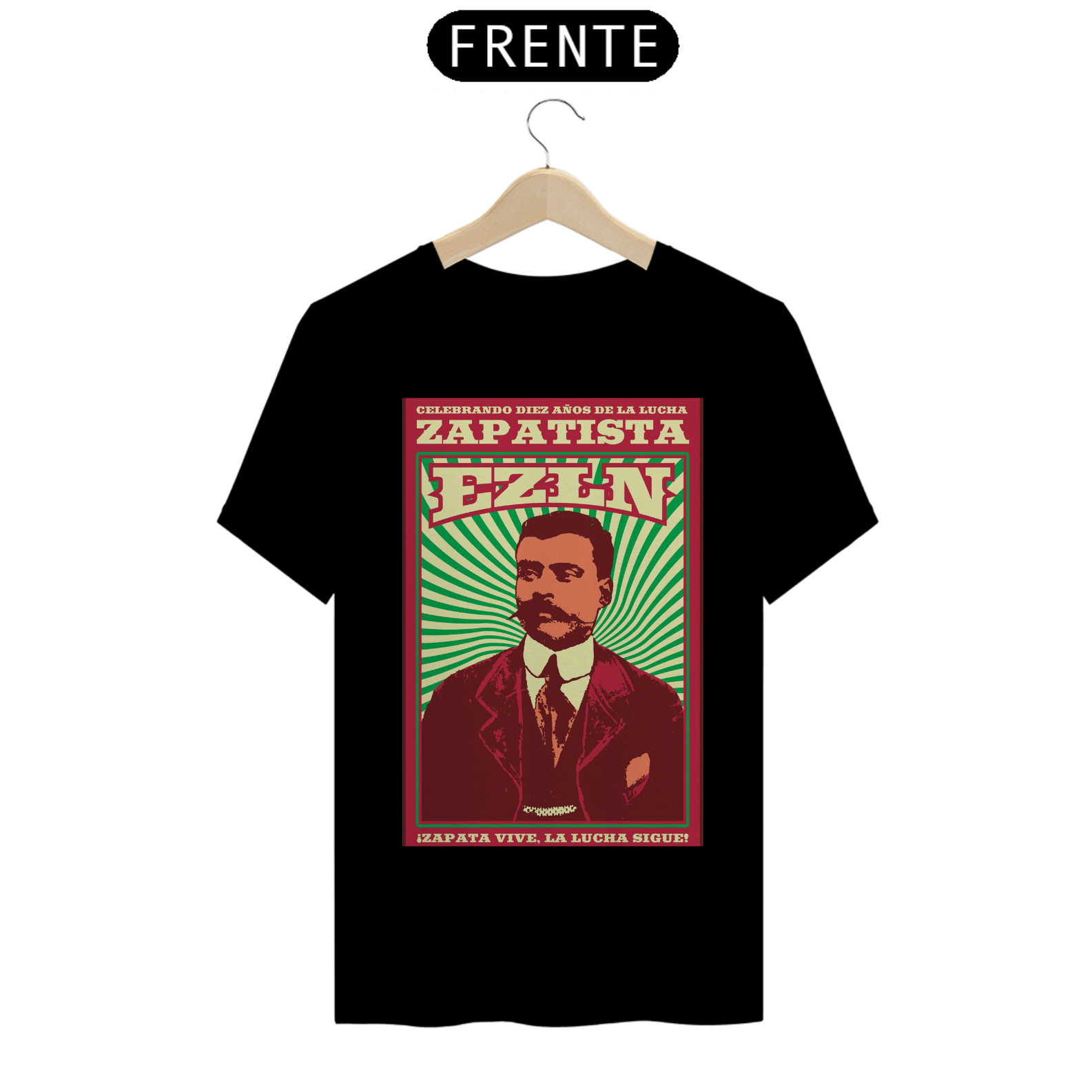 Nome do produto: T-SHIRT EZLN ZAPATISTAS