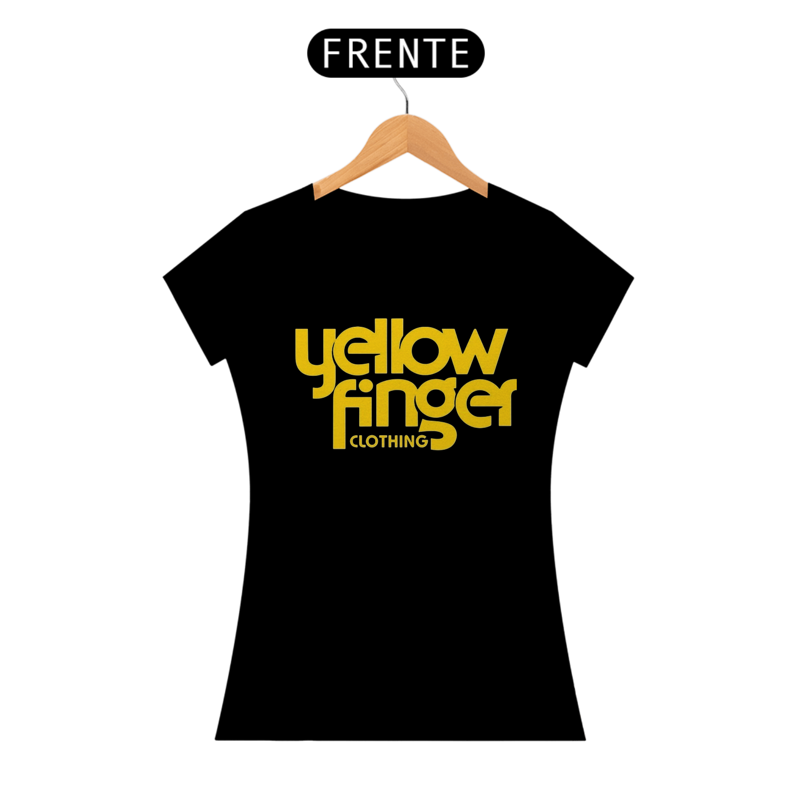 Nome do produto: BABY LOOK YELLOWFINGER LOGO
