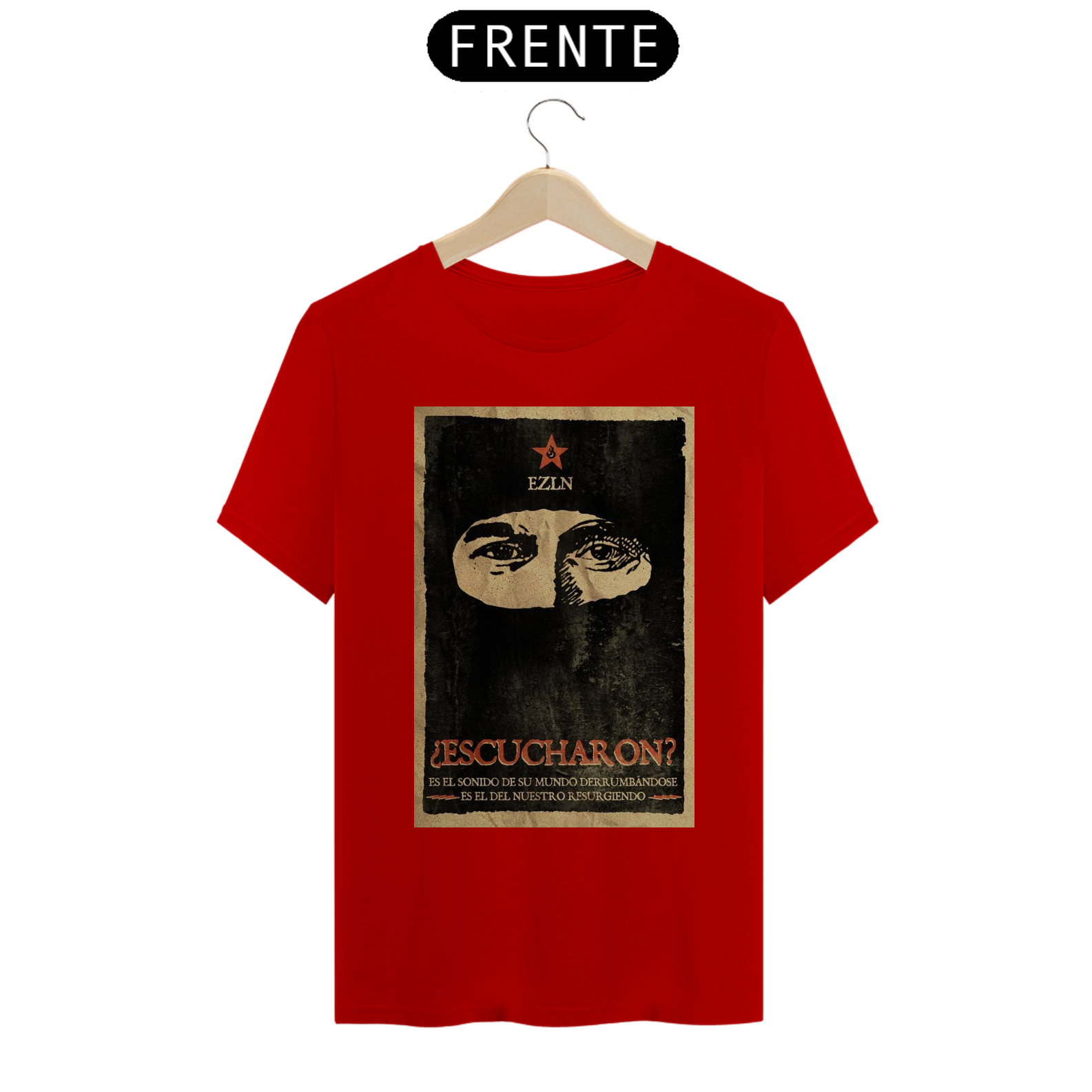 Nome do produto: T-SHIRT EZLN OJOS