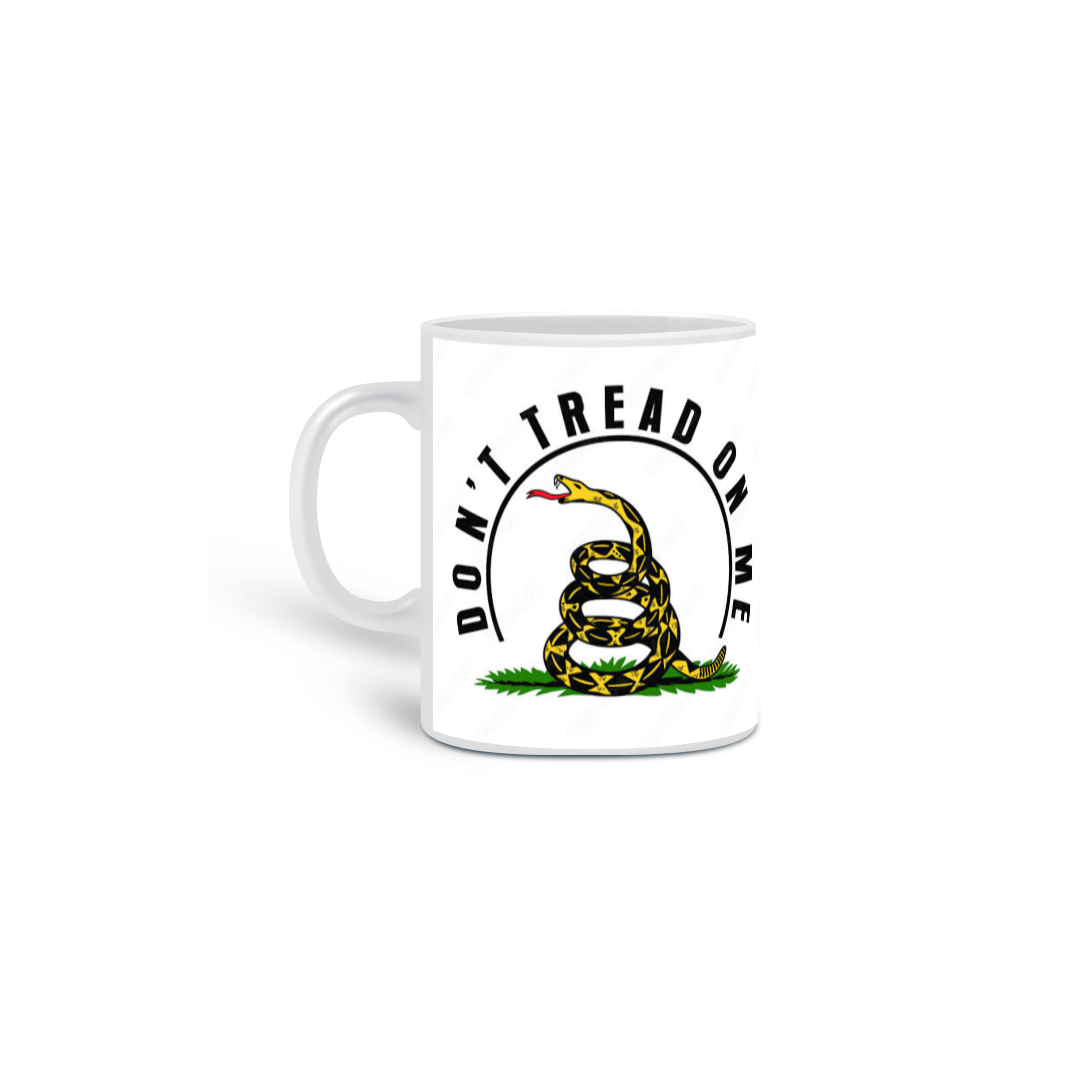 Nome do produto: Caneca don\'t tread on me