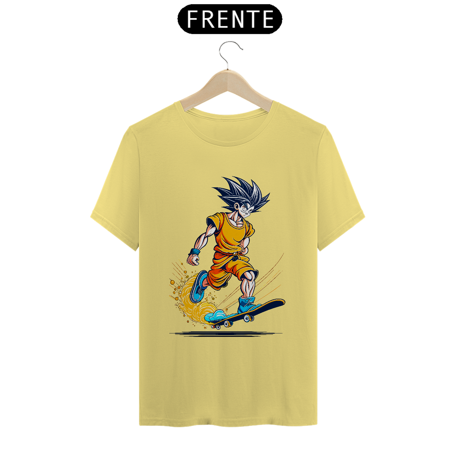 Nome do produto: camiseta estonada goku skaeteboard