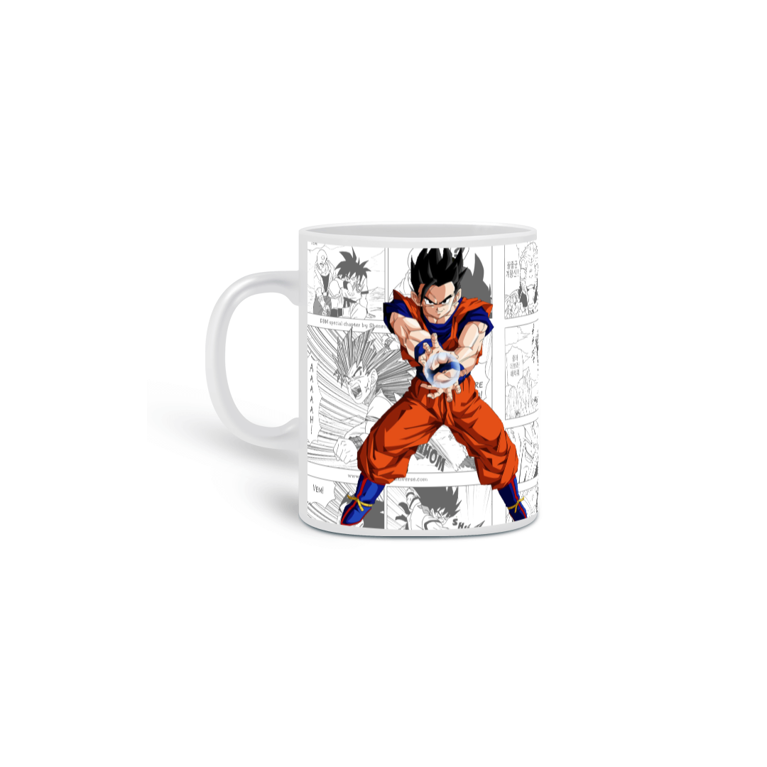 Nome do produto: caneca gohan quadrinho