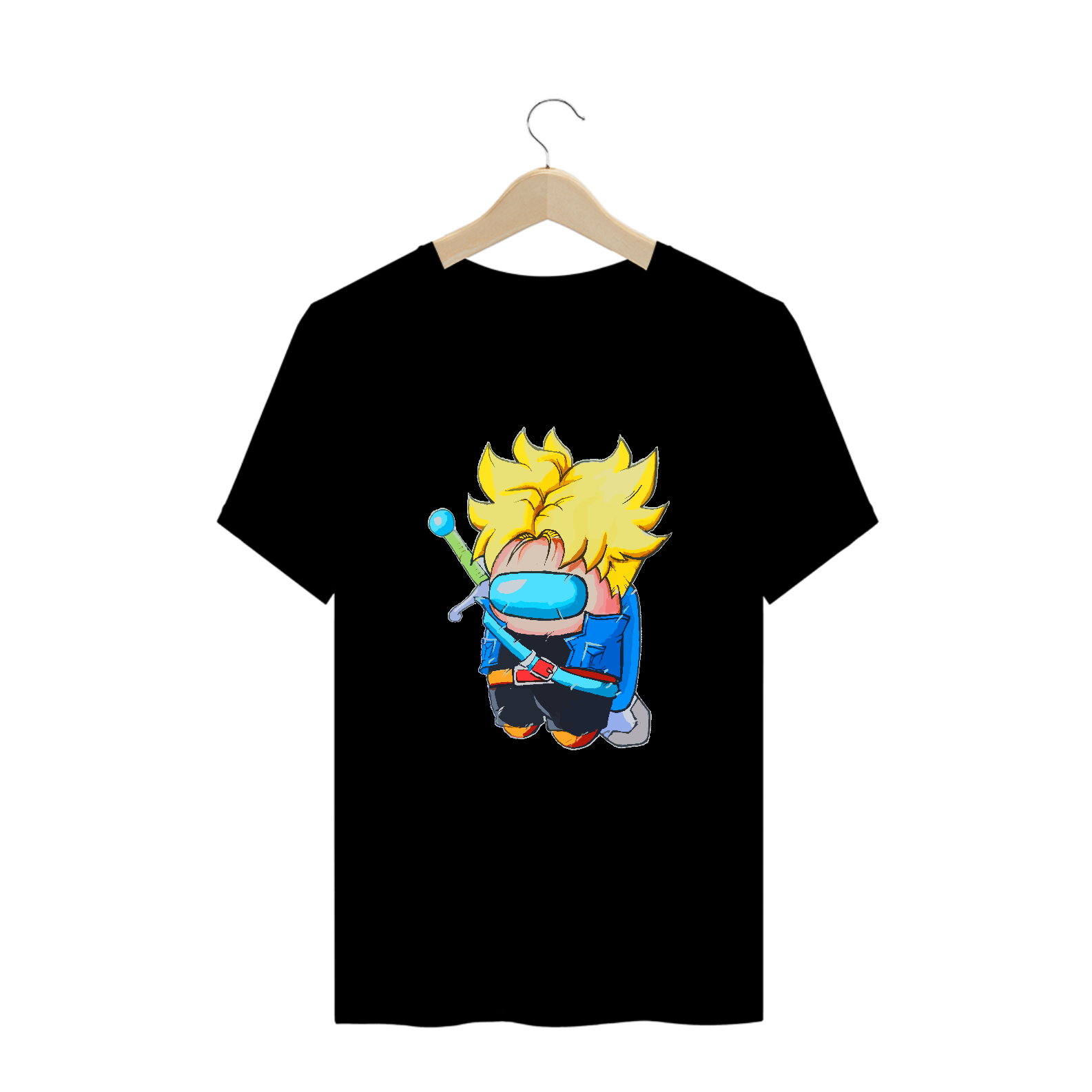 Nome do produto: camiseta plus size trunks chibi